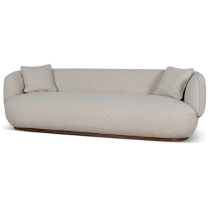 Mylo 3 Seater Sofa - Cream Beige by Interior Secrets - AfterPay Available