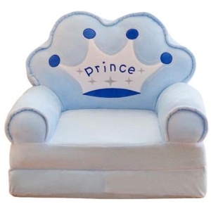 NNEOBA Children Folding Small Sofa Bed Nap Cartoon Cute Lazy Lying Seat Stool Removable and Washable Kids Sofa Kids Chair