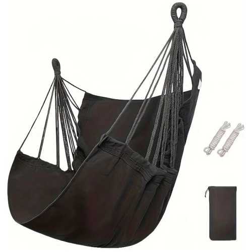 NNEOBA Outdoor Leisure Fabric Hammock Chair with Storage Bag