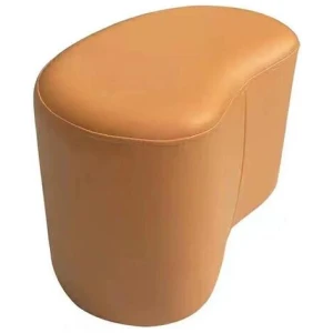 NNETB Bright Orange Modern Changing Stool - Waterproof