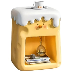 NNETM Chic Cheese Duck Bedside Table - Yellow