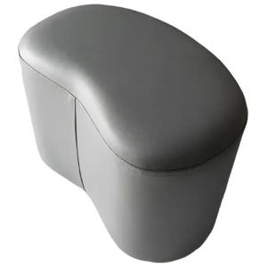 NNETM Versatile Nordic-Style Cloth Bench - Grey