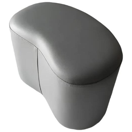 NNETM Versatile Nordic-Style Cloth Bench - Grey