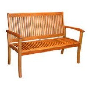 Nairobi 2 Seater Outdoor Bench Neutral