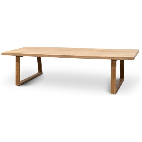 Naples Reclaimed 3m Wooden Dining Table - Natural by Interior Secrets - AfterPay Available