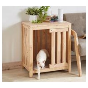 Nessa Cat Sidetable Neutral