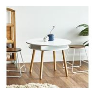 Neve 80Cm Kids Storage Table White