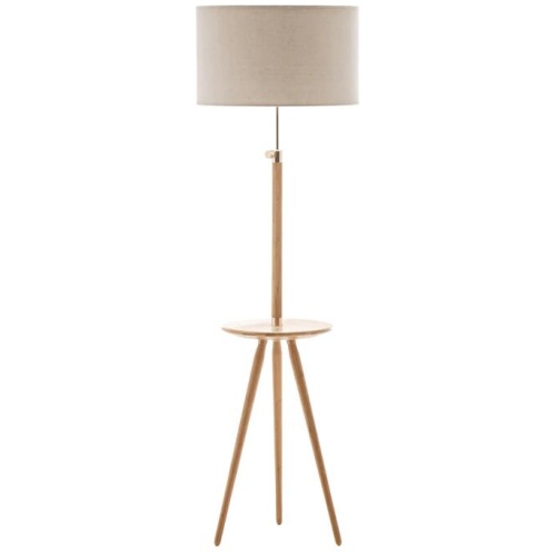 New Oriental Hanifa Classic Tripod Floor Lamp - Natural