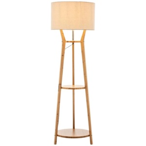 New Oriental Jordyn Classic Tripod Floor Lamp - Natural