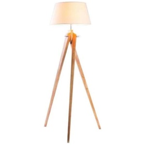 New Oriental Rosalyn Classic Tripod Floor Lamp - Natural