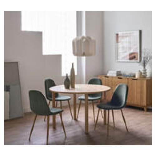 Noah 4 Seater Dining Table Brown