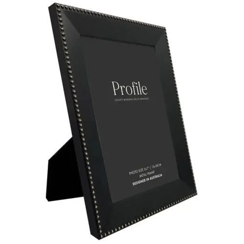 Noble Black Rose Gold 4x6 Photo Frame