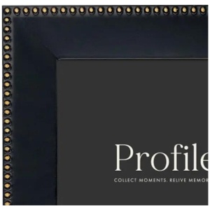 Noble Black Rose Gold 5x7 Photo Frame