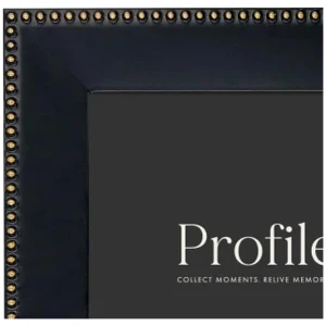 Noble Black Rose Gold 5x7 Photo Frame