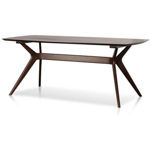 Nora 1.85m Dining Table - Walnut by Interior Secrets - AfterPay Available