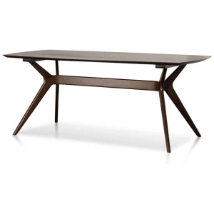 Nora 1.85m Dining Table - Walnut by Interior Secrets - AfterPay Available