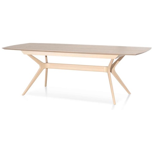 Nora Extendable Dining Table - Pale Oak by Interior Secrets - AfterPay Available