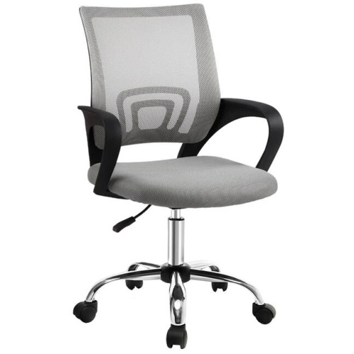 Office Chair Gaming Chair Computer Mesh Chairs Executive Mid Back Grey
