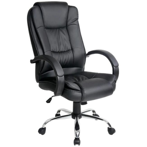 Office Chair Gaming Computer Chairs Executive PU Leather Seating Black