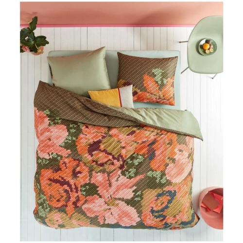 Oilily Embroidered Flower Multi Quilt Cover Set Queen