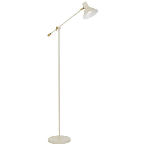Olav Beige Floor Lamps Telescopic Modern Brass Metal Lights Telbix Lighting