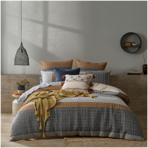 Oliver Geometric Super King Quilt Cover