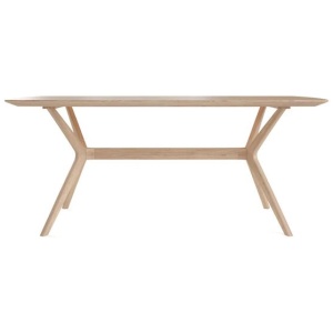 Olsen Rectangular Kitchen Dining Table 185cm Scandi Oak