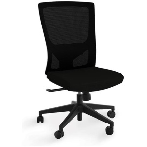 Optic Mesh Ergonomic Office Chair - Black by Interior Secrets - AfterPay Available
