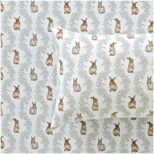 Otis Bunny Flannelette Sheet Set - King