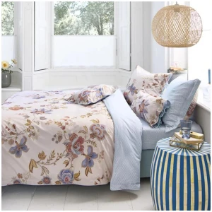 PIP Studio Cece Fiore White Cotton Quilt Cover Set King