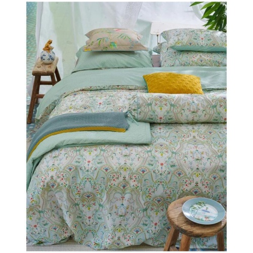 PIP Studio Curious Animals White Cotton Quilt Cover Set Queen