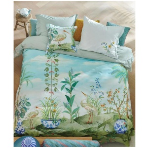 PIP Studio Jolie White Cotton Quilt Cover Set Super King
