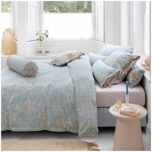 PIP Studio Origami Tree Light Blue Quilt Cover Set King