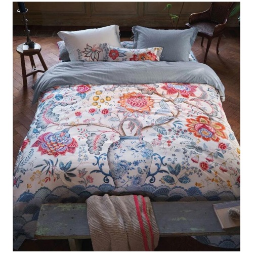 PIP Studio Tree of Life White 100% Cotton Quilt Cover Set Queen