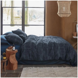 PIP Studio Vintage Indigo Dark Blue Cotton Quilt Cover Set King