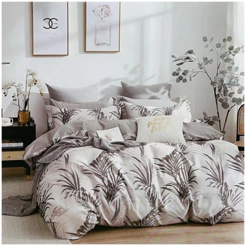 Palm Bay 100% Cotton Reversible Quilt Cover Set King