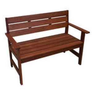 Panama 2 Seater Bench Brown