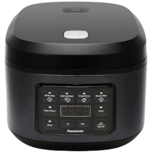 Panasonic 10 Cup Rice Cooker - Black