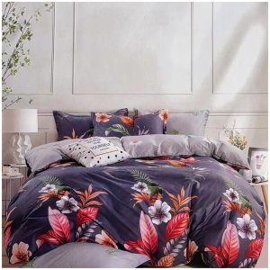 Paradiso 100% Cotton Reversible Quilt Cover Set King