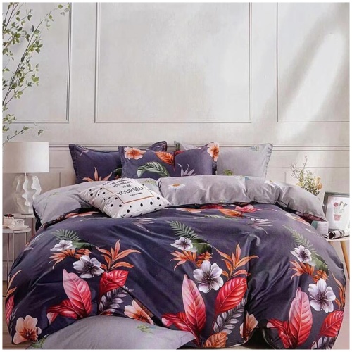 Paradiso 100% Cotton Reversible Quilt Cover Set Queen