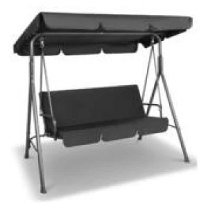 Pelorus Outdoor Swing Chair Black