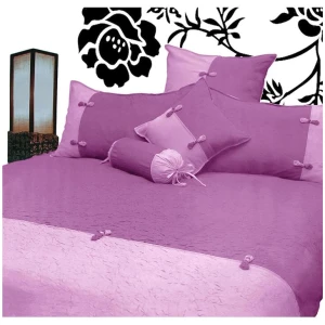 Phase 2 Scrunchie Orchid Quilt Cover Set QUEEN