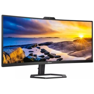Philips HomePro 34" 100Hz WQHD 1ms VA Curved Monitor with USB-C Docking