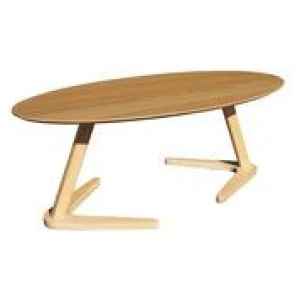 Poplar Coffee Table Brown