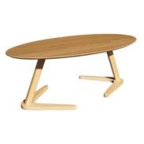 Poplar Coffee Table Brown