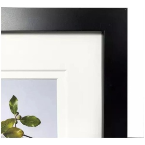 Profile - Elegant Deluxe 4x6/6x8" Photo Frame - Black