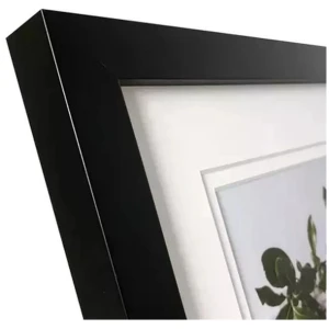 Profile - Elegant Deluxe 5x5/8x8" Photo Frame - Black