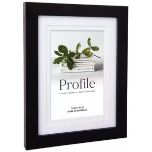 Profile - Elegant Deluxe 6x8/8x12" Photo Frame - Black