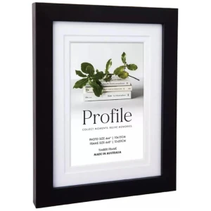 Profile - Elegant Deluxe 8x10/5x7" Photo Frame - Black