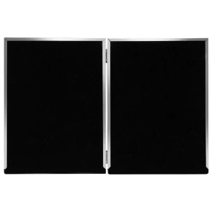 Profile - Eternal 4x6" Vertical Double Photo Frame - Silver